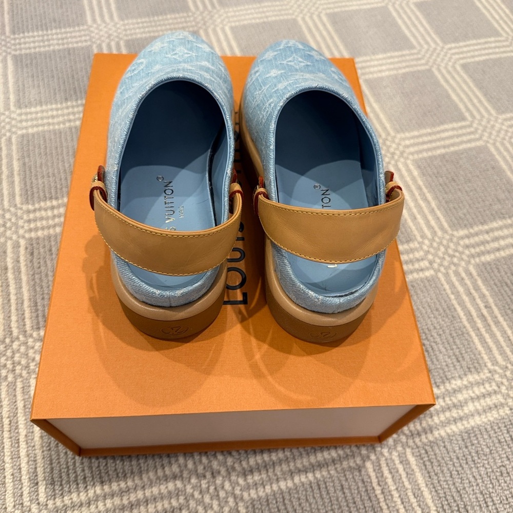 Louis Vuitton Aspen Platform Clogs with Strap 38 - Picture 15 of 16